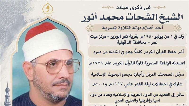 الشيخ الشحات أنور