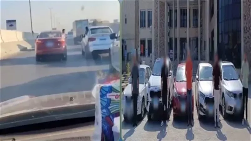 المتهمون عقب القبض