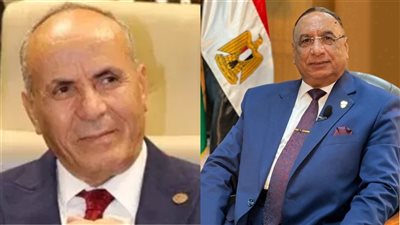 المستشار عبدالرزاق شعيب يواسي المستشار مسعد الفخراني في وفاة نجله رئيس النيابة الإدارية