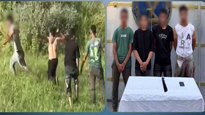الداخلية تضبط 3 متهمين استدرجوا عاملاً واعتدوا عليه بسلاح أبيض ببني سويف