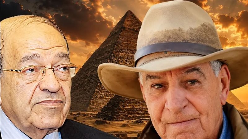 زاهي حواس ووسيم السيسي