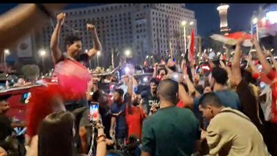 الشعب المصري يحتفل في الشوارع بعد التأهل إلى الدور الـ16 بكأس العالم