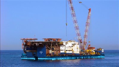 خدمات البترول البحرية تنهي أعمال المرحلة الثانية من تنمية حقل شمال صفا