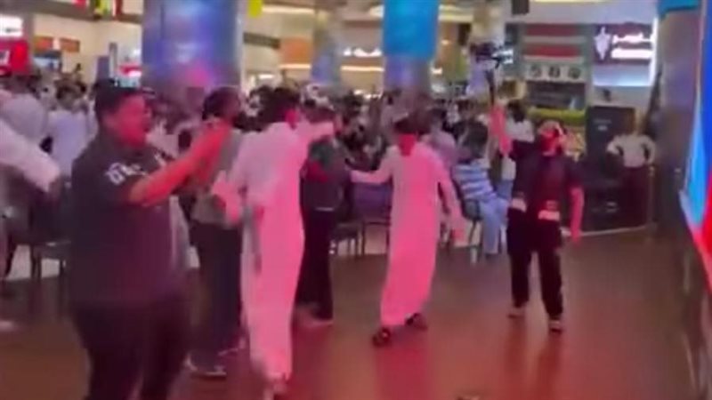 فرحة السعوديين بعد