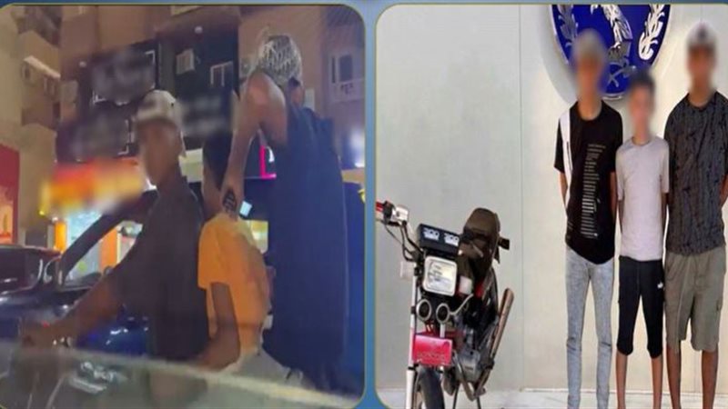 المتهمون و الدراجة