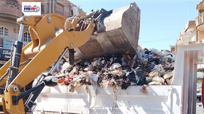 حملات مكثفة للنظافة ورفع الإشغالات وتحسين المظهر الحضاري بمركزي إطسا وسنورس