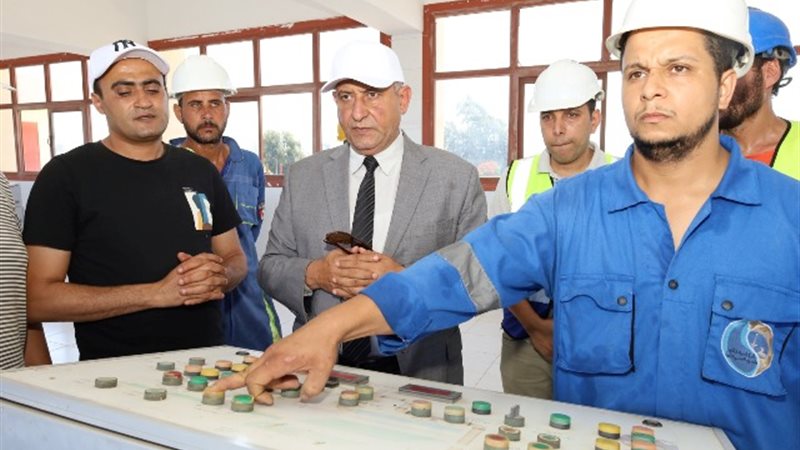 جولة رئيس شركة مياه