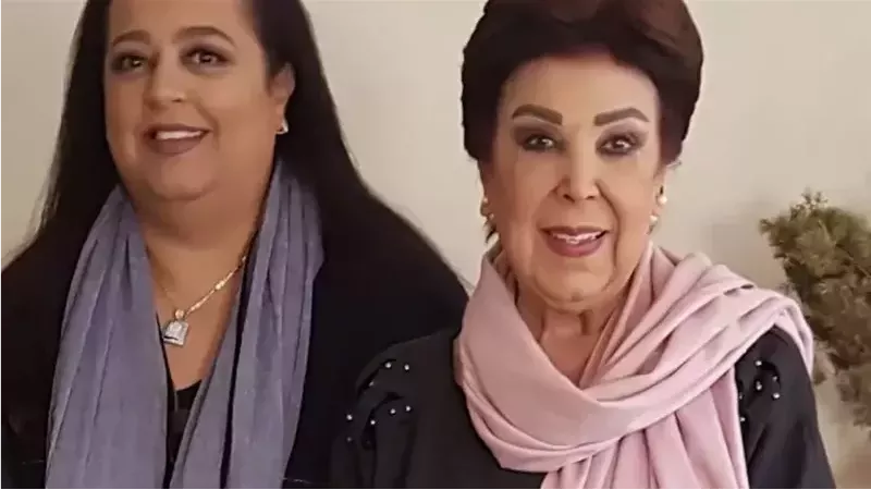 رجاء الجداوي وابنتها