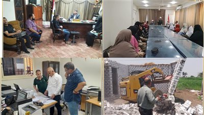بنى سويف| ندوات توعوية ولقاءات مع المواطنين ومتابعة ملفات المتغيرات المكانية