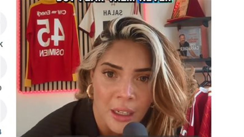 أكبر مشجعة لليفربول