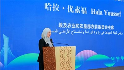 «الزراعة» تشارك بمؤتمر صيني لتعزيز التعاون الاستثماري والتبادل الزراعي المشترك