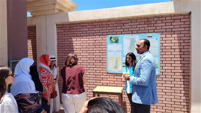 وفد أممي وإسباني يتفقد محطة معالجة الصرف الصحي في دمياط لبحث تعميم التجربة
