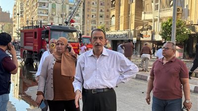 السيطرة على حريق نشب ببرج معهد الاتصالات بحى شرق سوهاج