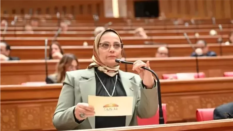 النائبة نجلاء العسيلي
