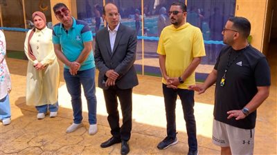 مدير شباب دمياط يتابع مركز التنمية الشبابية ويشدد على تأمين حمامات السباحة