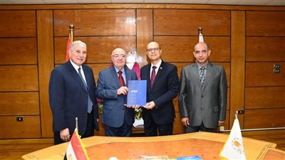 الدكتور المنشاوي ورئيس جامعة بدر بأسيوط يشهدان توقيع بروتوكول تعاون 