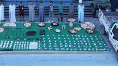 ضربة لتجار المخدرات .. الداخلية تحبط تهريب نصف مليون قرص كبتاجون 