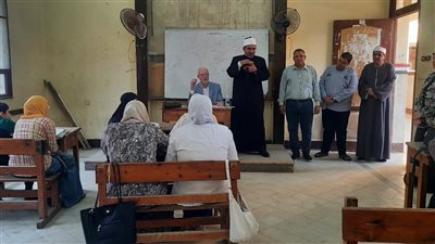 مدير عام الجامع الأزهر يتفقد فرع الرواق بالدقهلية لمتابعة سير العمل