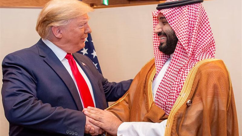 ترامب وبن سلمان