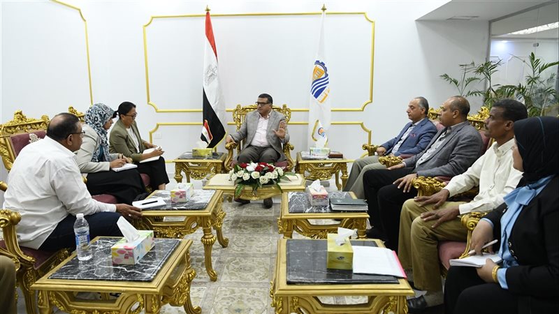 محافظ قنا والفاو