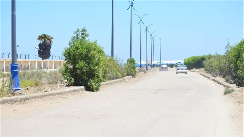 مدخل شاطىء مدينة