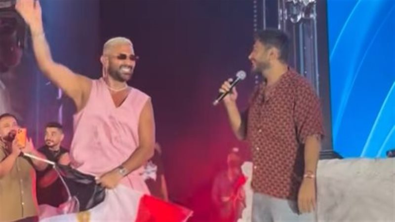 تامر حسني وأحمد سعد