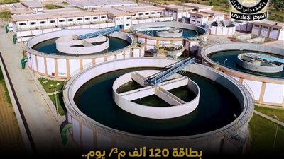 محطة مياه الصف تدعم احتياجات الجيزة بطاقة 120 ألف م³ يوميًا