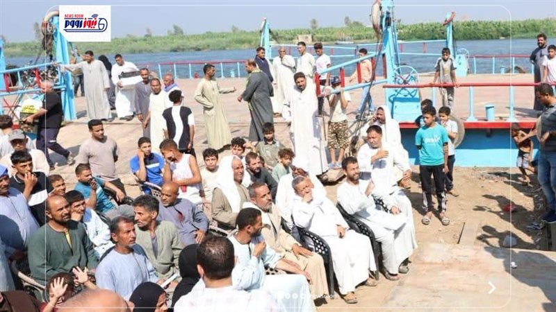 صورة للمواطنين بمغاغة