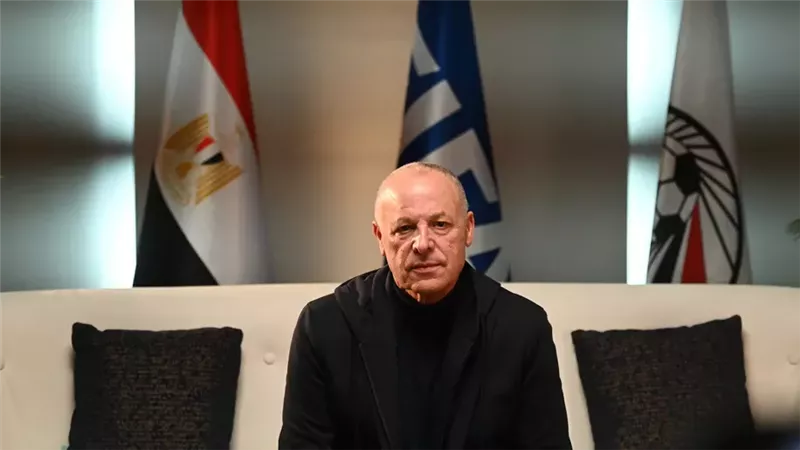 هاني أبوريدة رئيس اتحاد الكرة المصري