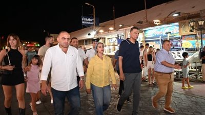 محافظ جنوب سيناء يتفقد السوق القديم ورأس كيندي بشرم الشيخ