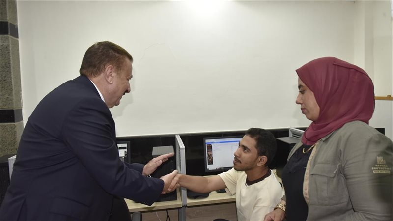 جانب من الجولة التفقدية