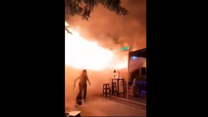 حريق ملهى ليلي