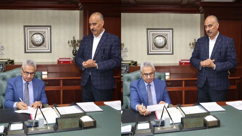 محافظ بنى سويف ووكيل