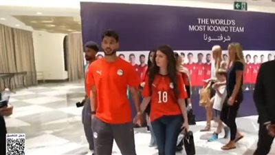 بالأسر.. لاعبو منتخب مصر يتوافدون على استاد القاهرة للمشاركة في الاحتفالية|صور