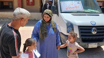 قافلة طبية في كفر سعد بدمياط تقدم خدمات مجانية لـ 990 مواطنا