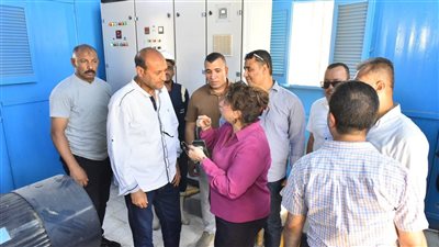 محافظ أسيوط يتفقد منظومة مياه الشرب بقرى النواورة ونجوع المعادي والعتمانية  
