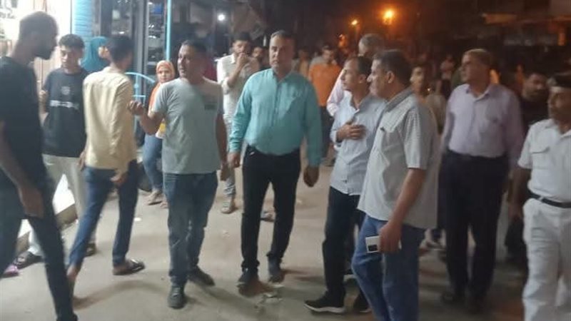 رئيس كفر الدوار يقود