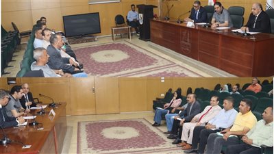 نائب محافظ بنى سويف|تكليف التنفيذيين بحصر للمحال الغير مرخصة وتقديم تقرير دوري