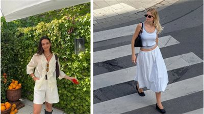 إطلالة خفيفة ومبهجة للشاطئ .. اجمل بلوزات بيضاء لصيف ٢٠٢٦