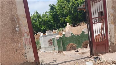 فرحة أهالي دمياط بعد تنظيف مقابر عمرو بن العاص عقب نشر نيوز رووم