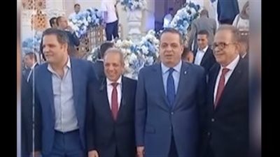 قيادات مستقبل وطن تشارك النائب أحمد عبد الجواد فرحته في زفاف ابنته