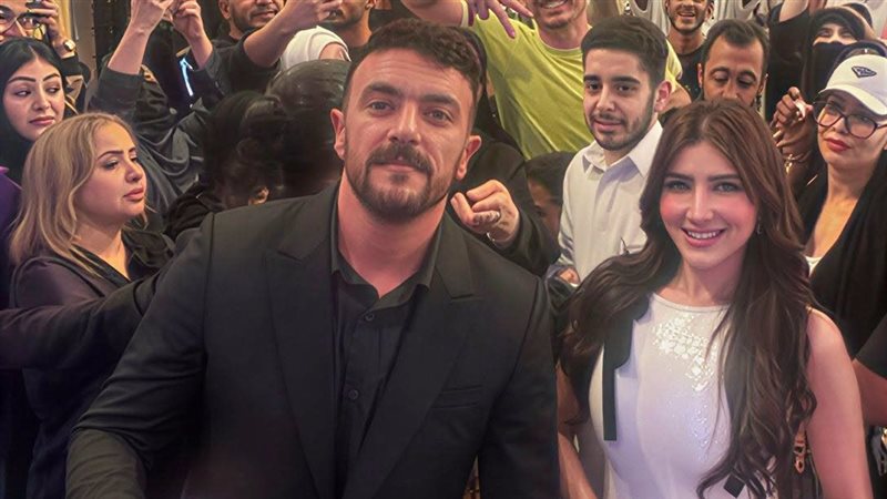 مي عمر وأحمد العوضي
