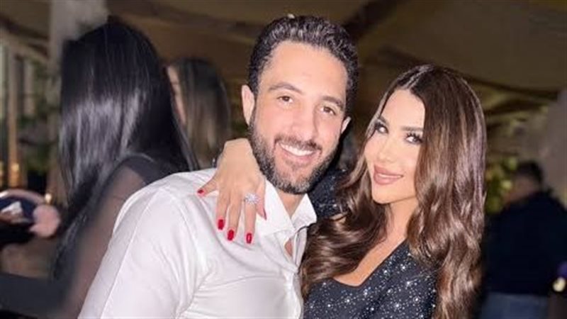 أميرة بدر وزوجها