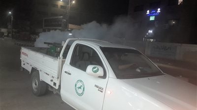 حفاظاً على الصحة العامة والبيئة تكثيف حملات رش الناموس والحشرات بالشرقية