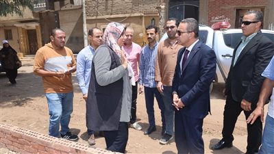 محافظ المنوفية يتفقد ميدانيًا فعاليات مبادرة 