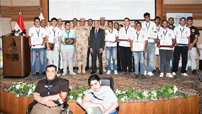 إدارة التجنيد والتعبئة تسلم شهادات الإعفاء لمرضى مستشفى سرطان 57357 | فيديو