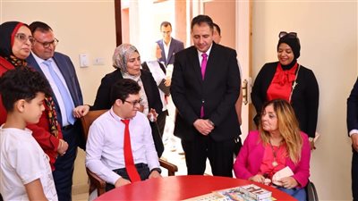 محافظ دمياط والمجلس القومي يتفقدان مركز رحمة لدعم وتأهيل الأشخاص ذوي الإعاقة 