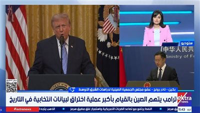 نادر رونج: اتهامات ترامب للصين بشأن انتخابات 2020 هدفها خدمة المصالح الداخلية 