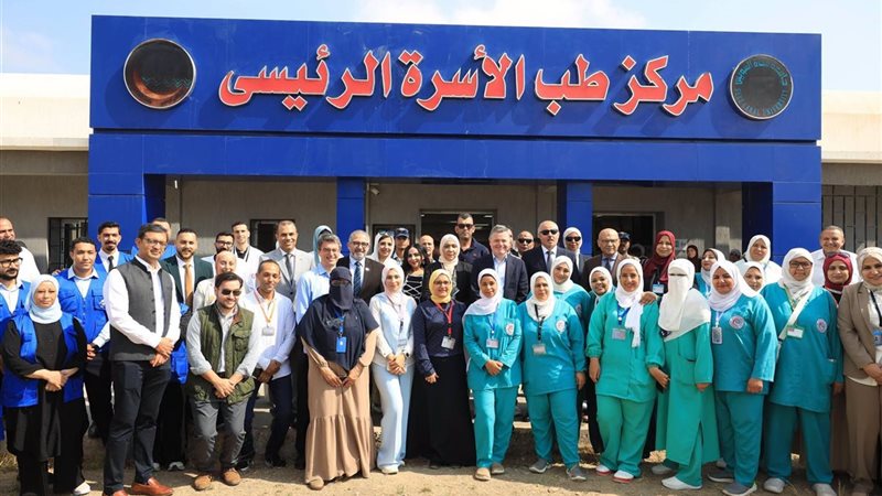 جانب من الزيارة 