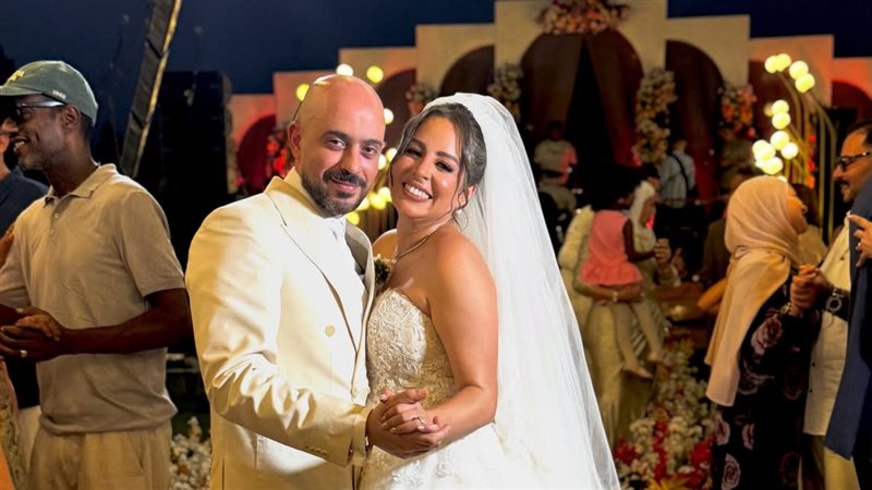 حفل زفاف الإعلامية